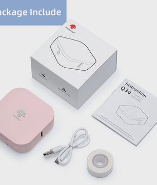 Phomemo Q30 Mini Label Printer: Draagbare Draadloze Sticker Printer