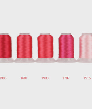 80 Kleuren Premium Polyester Borduurzijde Set - 500M Spoelen voor Huisborduurmachines