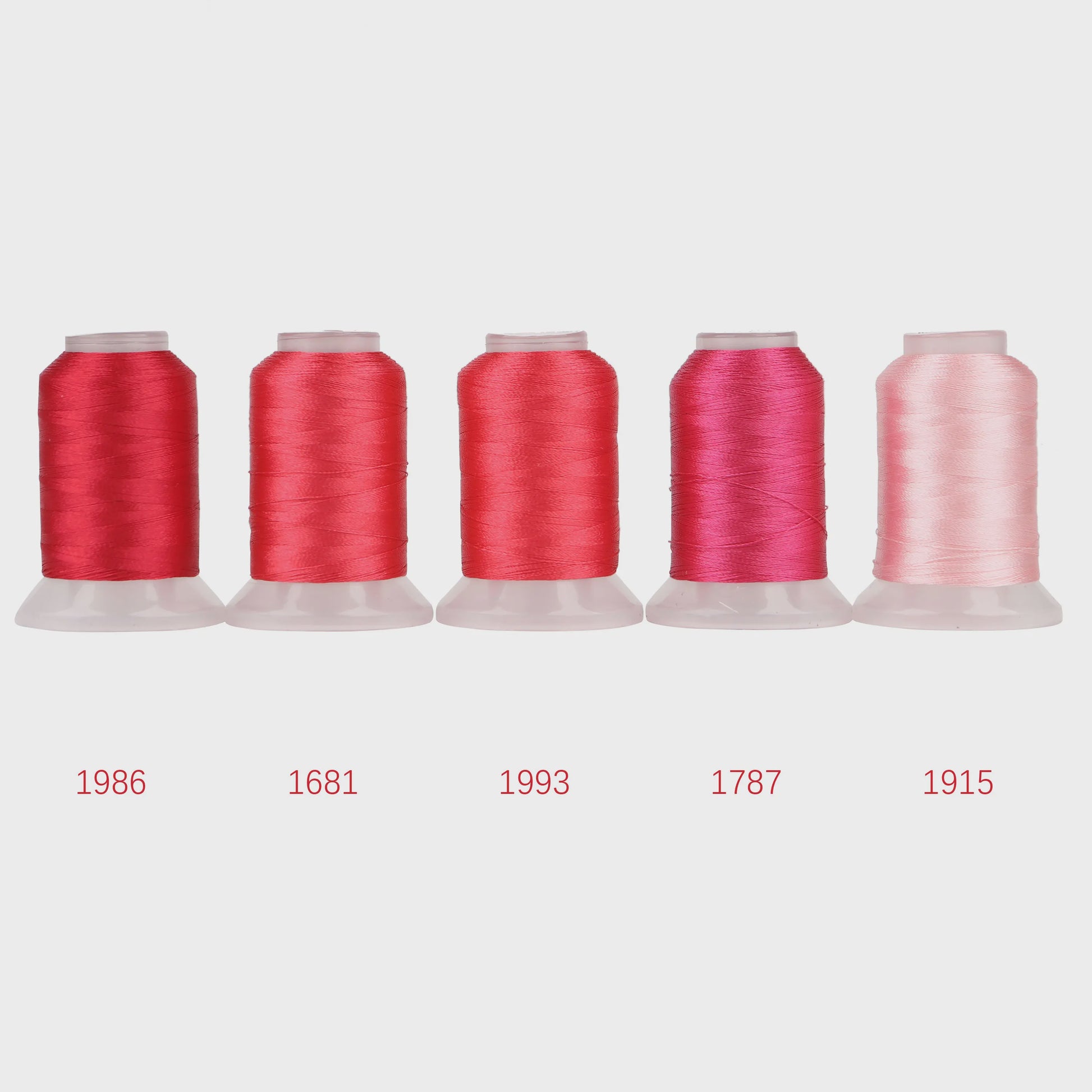 80 Kleuren Premium Polyester Borduurzijde Set - 500M Spoelen voor Huisborduurmachines