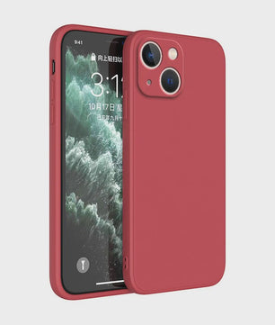 Luxe Vloeibare Siliconen Hoesje met Camera Bescherming voor iPhone 14 Plus, 11, 12, 13, 14 Pro Max, 12 Mini, 13 Mini
