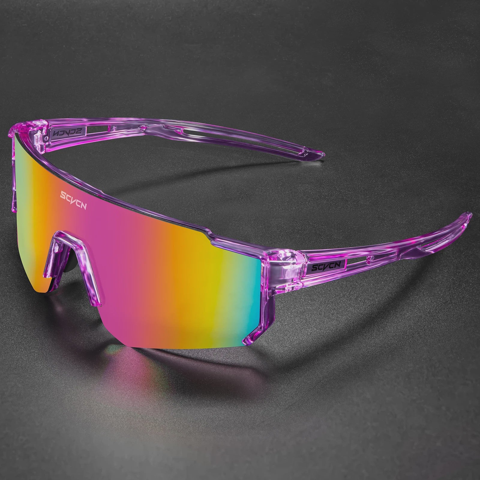 SCVCN Fietsbril Sport Zonnebril UV400 - Wielrennen, MTB, Outdoor