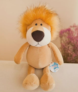 Zachte Pluche Dieren Knuffels - Jungle Dieren Leeuw, Olifant, Tijger, Aap & Meer