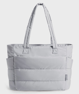 BAGSMART Grote Puffer Tote Bag - Stijlvolle en Ruime Handtas voor Werk, Studie en Shoppen