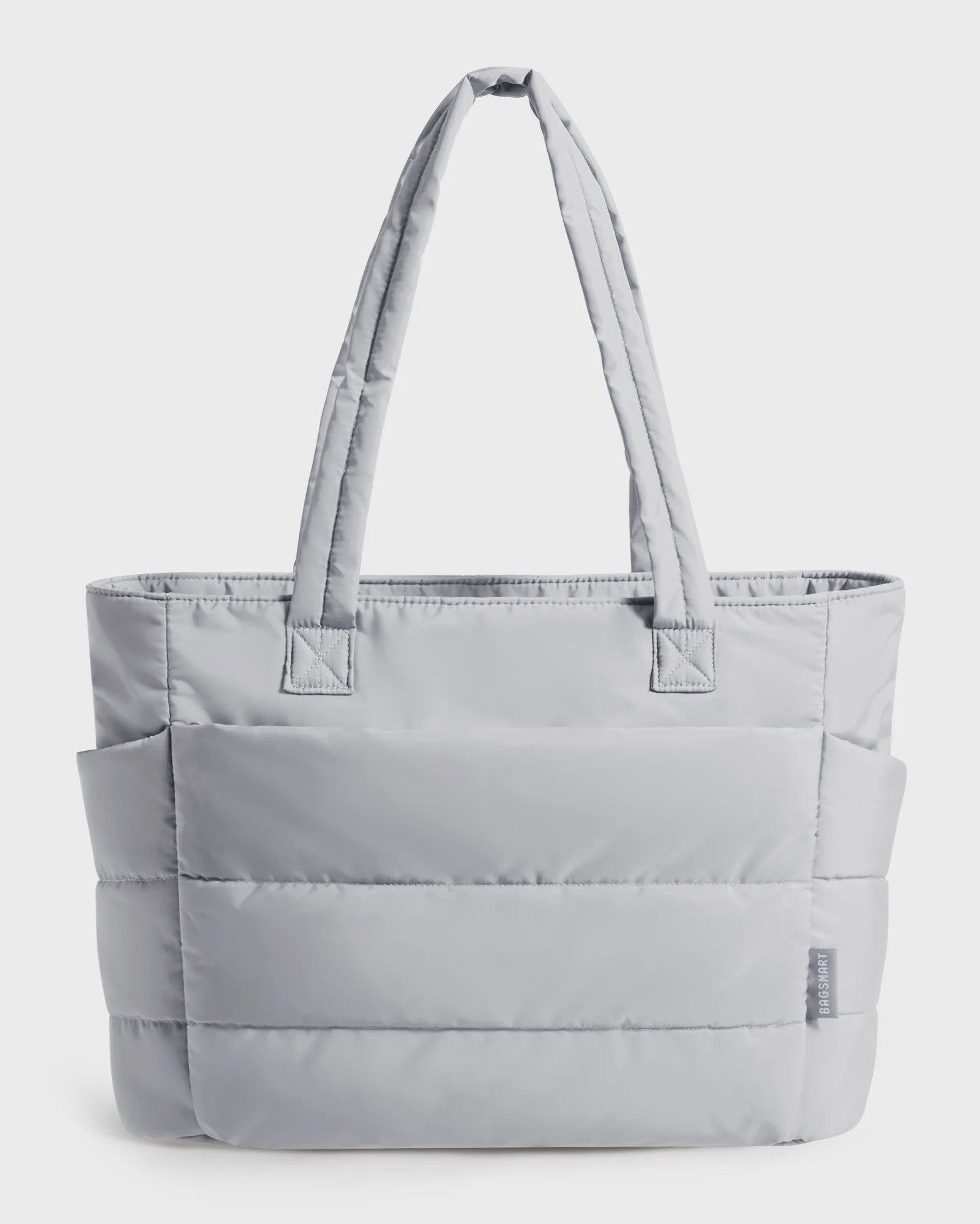 BAGSMART Grote Puffer Tote Bag - Stijlvolle en Ruime Handtas voor Werk, Studie en Shoppen