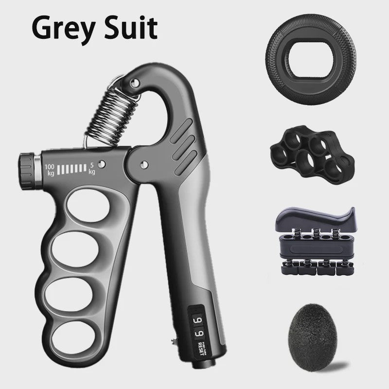 Verstelbare Handknijper Krachttrainer 5-100kg - Gripsterker & Spierherstel