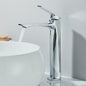 Moderne Wastafelkraan Messing - Enkel Hendel Mixer - Warm & Koud Water
