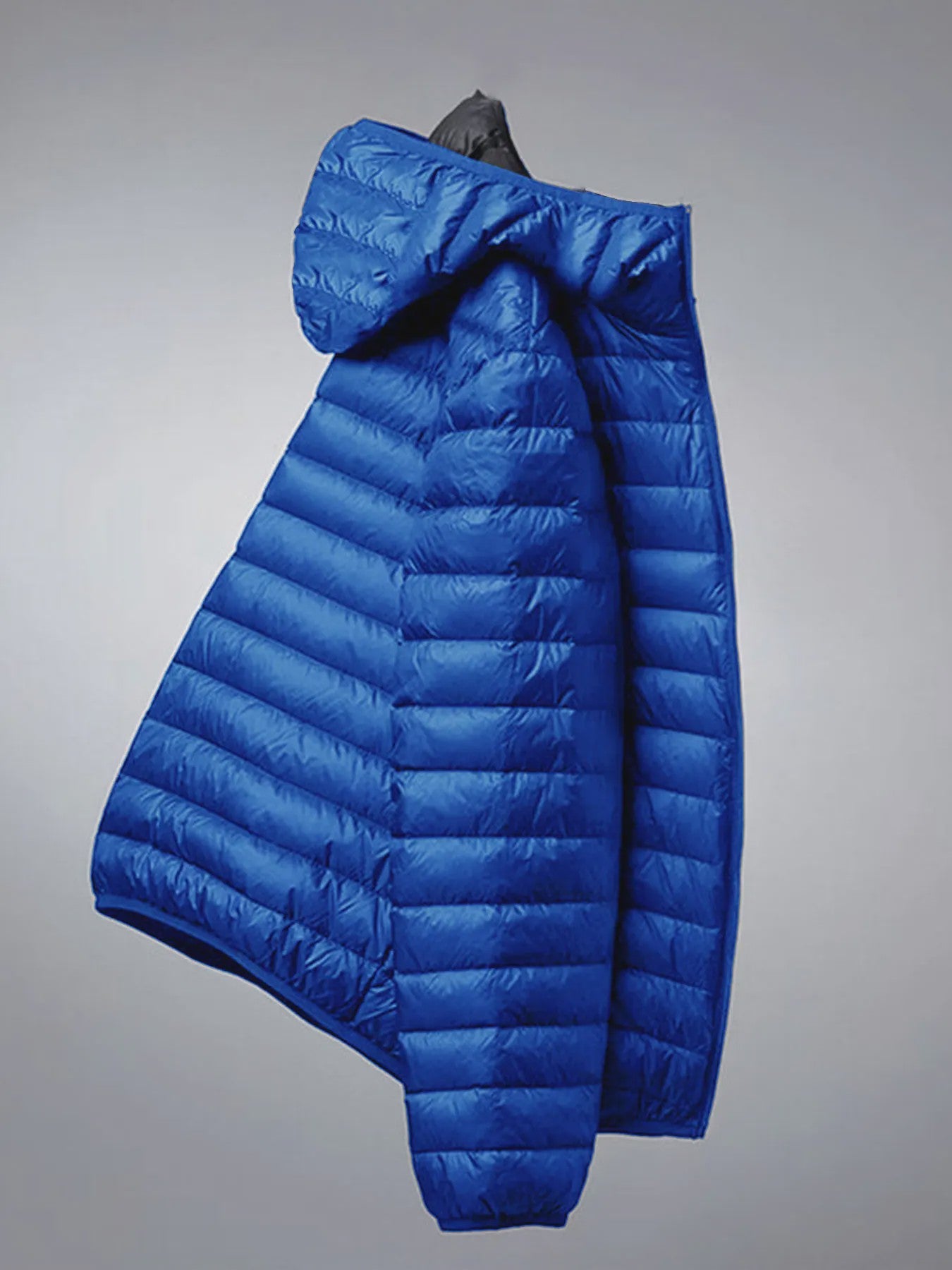 Lichtgewicht Heren Winterjas met Capuchon - Winddicht & Warm voor Buitenactiviteiten
