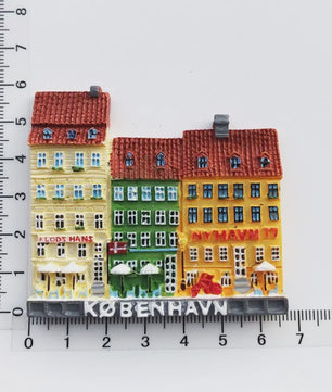 3D Koelkastmagneten Denemarken - Souvenir & Decoratie