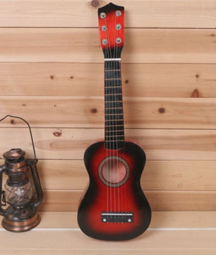 21-Inch Kinderklassieke Gitaar - Massief Hout, Hoge Klankkwaliteit, Kleurrijk Instrument Speelgoed