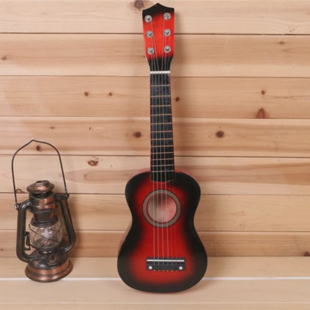 21-Inch Kinderklassieke Gitaar - Massief Hout, Hoge Klankkwaliteit, Kleurrijk Instrument Speelgoed