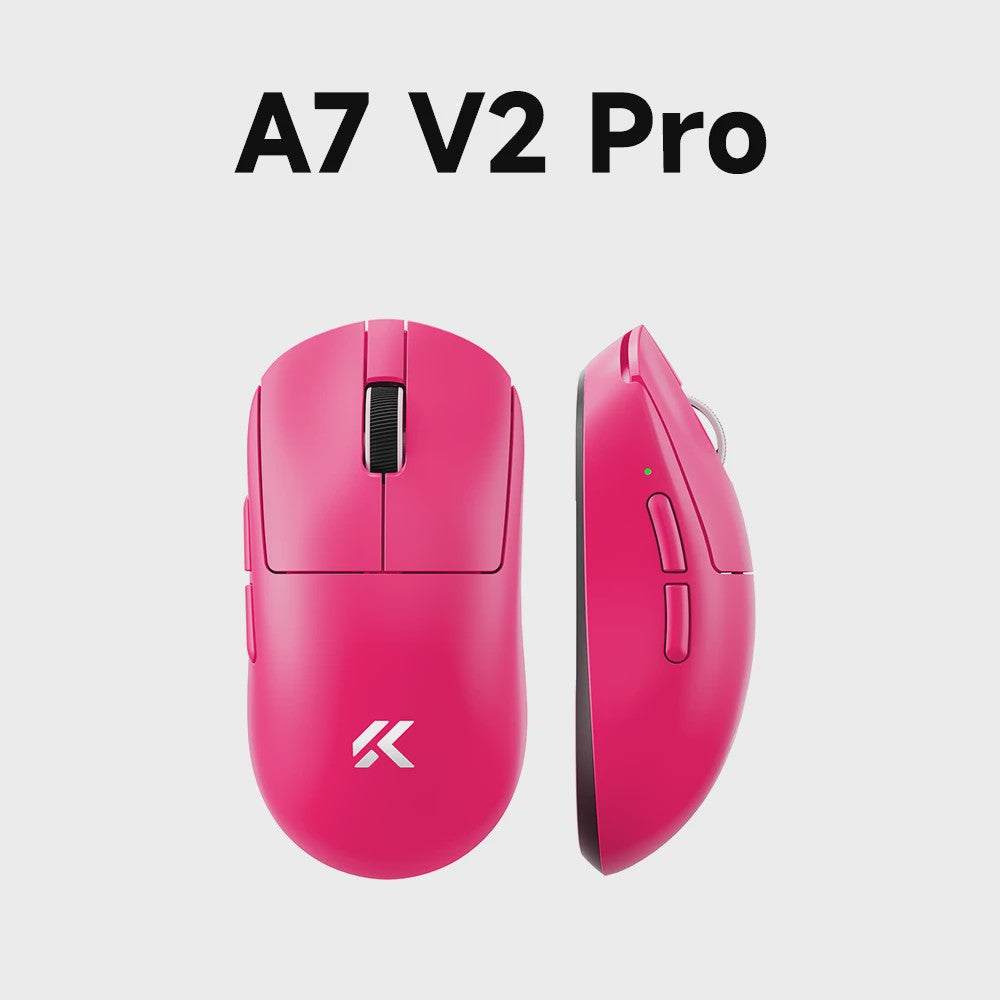 MCHOSE A7 V2 Draadloze Gaming Muis - 8000Hz Polling Rate, PAW3950 Sensor, Lichtgewicht