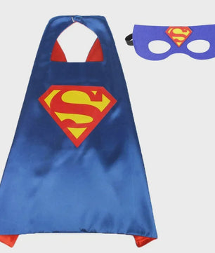 Superheld Cape en Masker Set - Kinderen Cosplay Verkleedkostuum