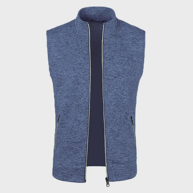 Herfst Heren Vest - Ademend, Mouwloos & Stijlvol