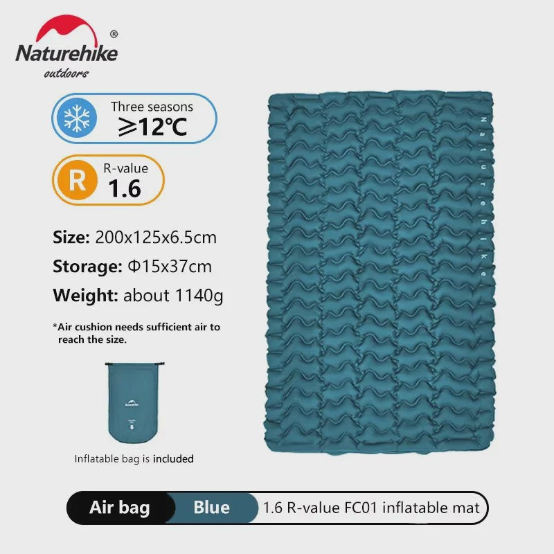 Naturehike Opblaasbaar Slaapmatje - Ultralicht & Compact Kampeerbed