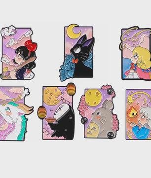 Anime & Manga Emaille Pins Set - Decoratieve Broches voor Rugzak, Kleding & Cadeau