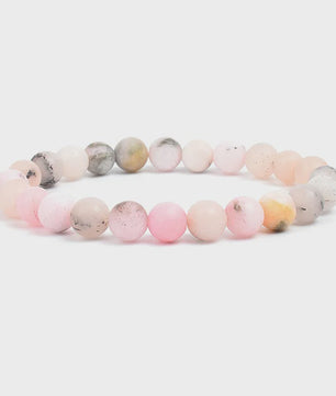 Natuurstenen Kralen Armband - Amethist, Aquamarijn, Jade & meer