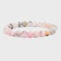 Natuurstenen Kralen Armband - Amethist, Aquamarijn, Jade & meer