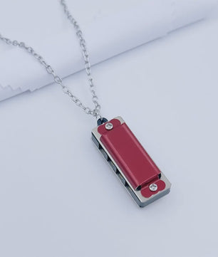 Mini Harmonica Ketting - 8 Tonen Muzikaal Sieraad