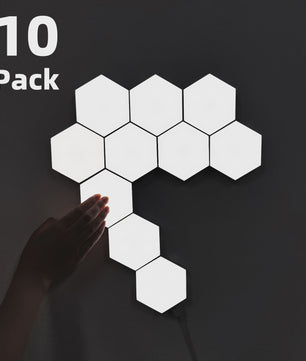 Modulaire Hexagon LED Wandlampen - Touch Control, Dimbare Sfeerverlichting
