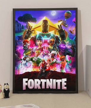 Fortnite Game Poster - Decoratieve Muurkunst voor Fans