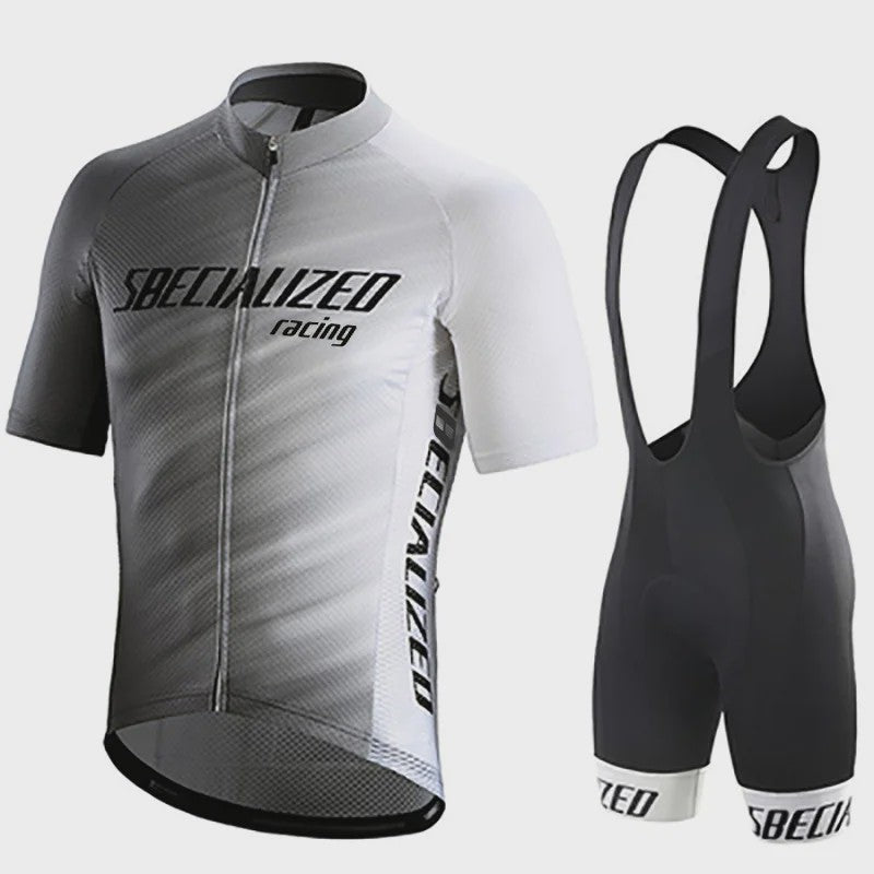 Pro Team Fietskleding Set: Zomer Wielershirt & Bib Shorts voor Racefiets en MTB