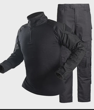 Tactisch Camouflage Uniform Set: Shirt & Broek voor Outdoor Activiteiten