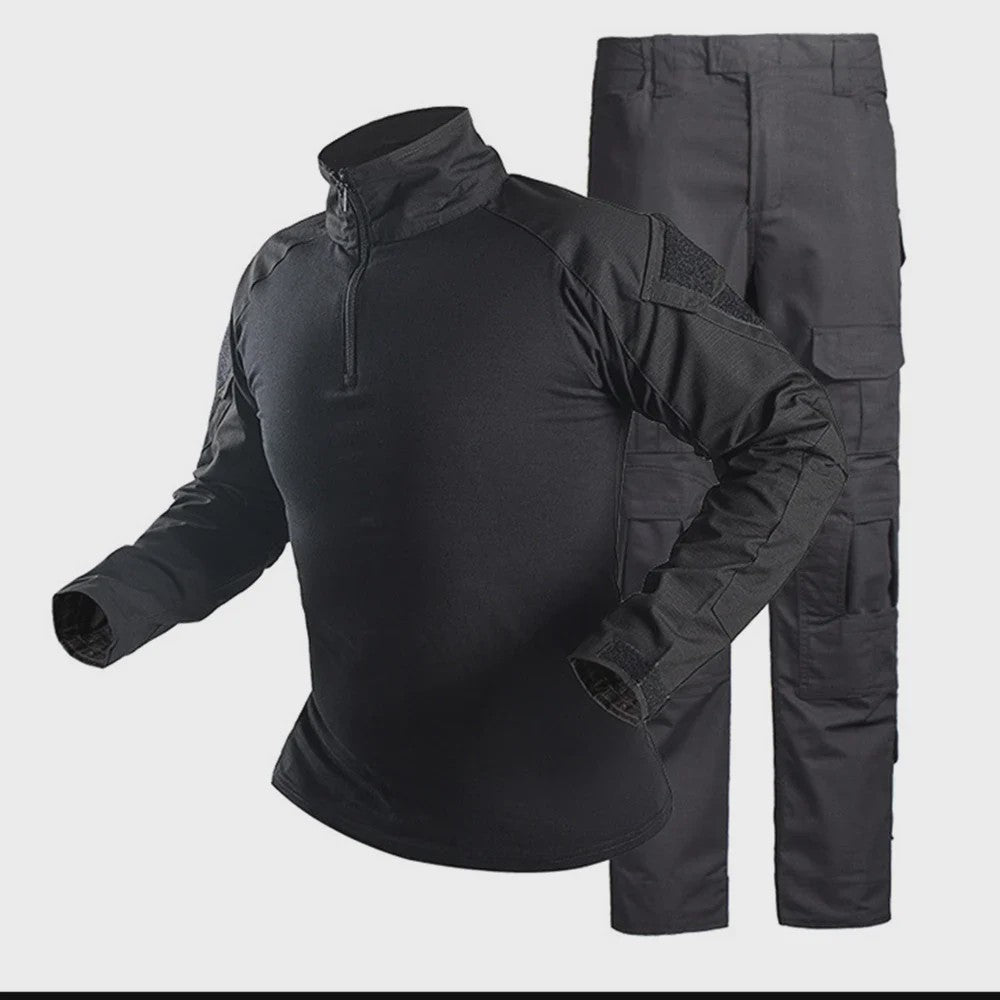 Tactisch Camouflage Uniform Set: Shirt & Broek voor Outdoor Activiteiten