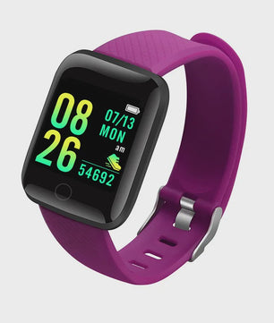 Smartwatch voor Heren & Dames: Fitness Tracker, Bericht Notificaties & Meer - Elektronisch Polshorloge