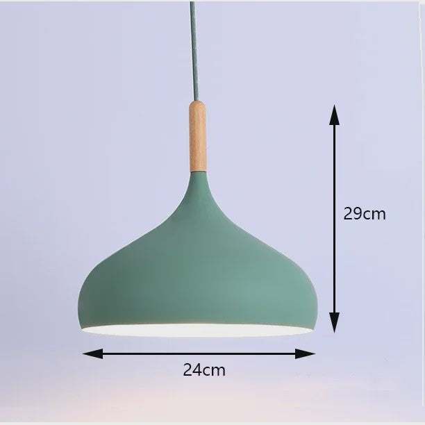 Kleurrijke Retro Industriële Hanglamp - Vintage Stijl voor Keuken, Restaurant, Woonkamer & Meer