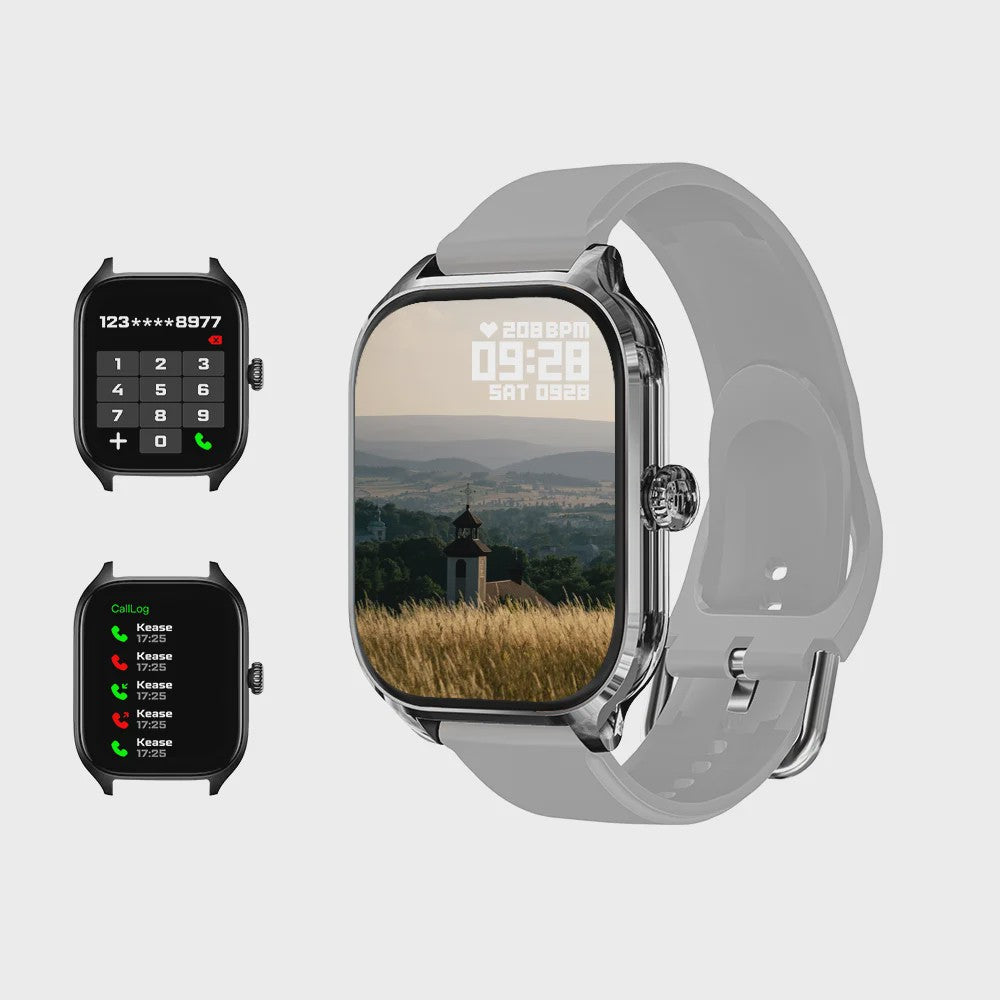 H9 Pro Max Smartwatch: Bellen, Gezondheid & Fitness Tracker met Kleurenscherm