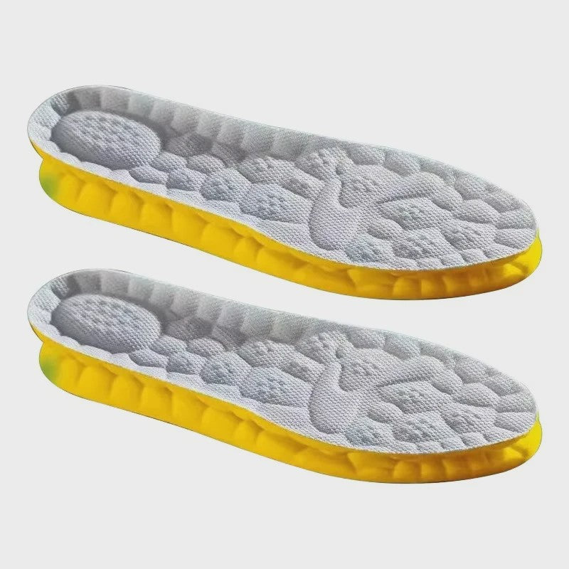 4D Sport Steunzolen - Ademend, Schokabsorberend & Comfortabel voor Pijnverlichting