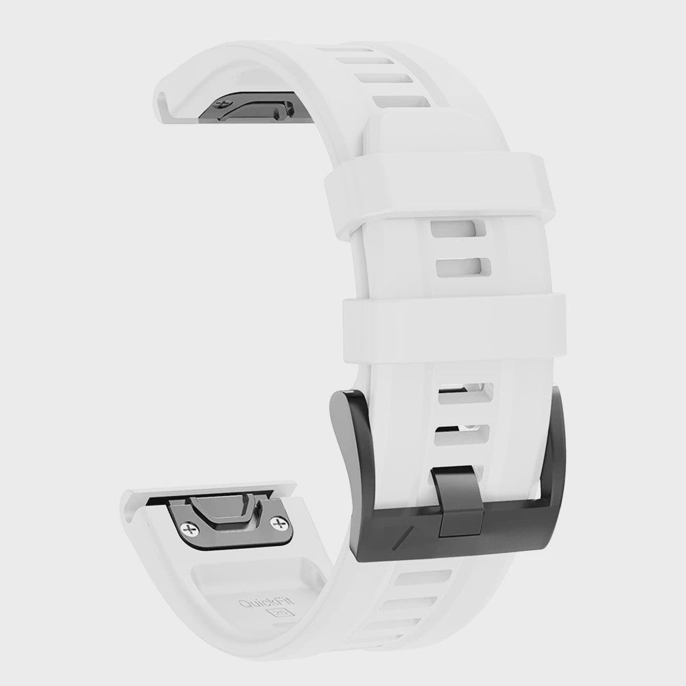QuickFit Siliconen Horlogeband 22mm/26mm voor Garmin Fenix 7/7X, Epix Gen 2, Enduro 2 & Fenix 5/6 Series