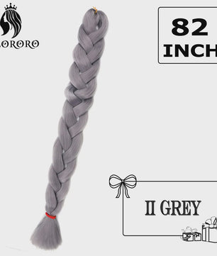 Alororo Jumbo Braids Haarverlenging - 82 Inch Synthetisch Hittebestendig Vlecht Haar