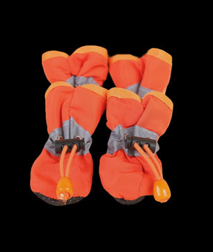 Waterdichte Hondenschoenen (4 stuks) - Anti-slip Schoenjes voor Kleine Honden en Katten