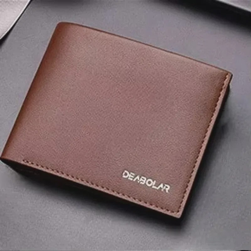 Luxe Heren Portemonnee van Echt Leer - Compact & Stijlvol