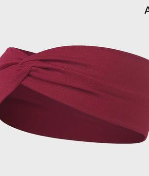 Brede Elastische Sport Hoofdband - Zweetabsorberend & Antislip voor Dames