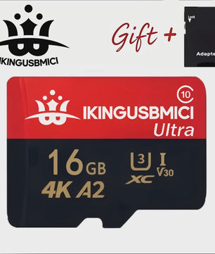 Snelle Micro SD Kaart (32GB-512GB) - U3, V30, A2 - Hoge Kwaliteit & Duurzaam