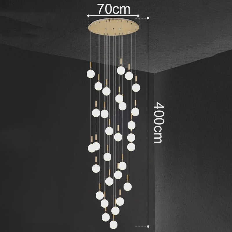 Moderne LED Plafond Hanglamp - Stijlvolle Verlichting voor Woon- en Eetkamer
