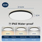 Waterdichte LED Plafondlamp Rond - 18W/30W/40W - IP44 - Keuken, Badkamer, Woonkamer