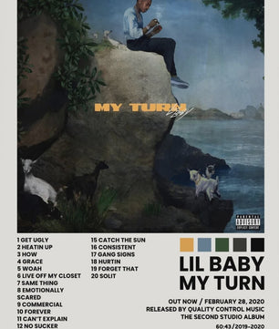 Canvas Poster: Drake & Eminem Album Covers - Hip Hop Wall Art