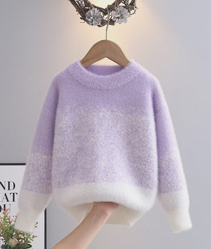 Schattige Gebreide Trui voor Meisjes - Elegante Winterkleding voor Kinderen