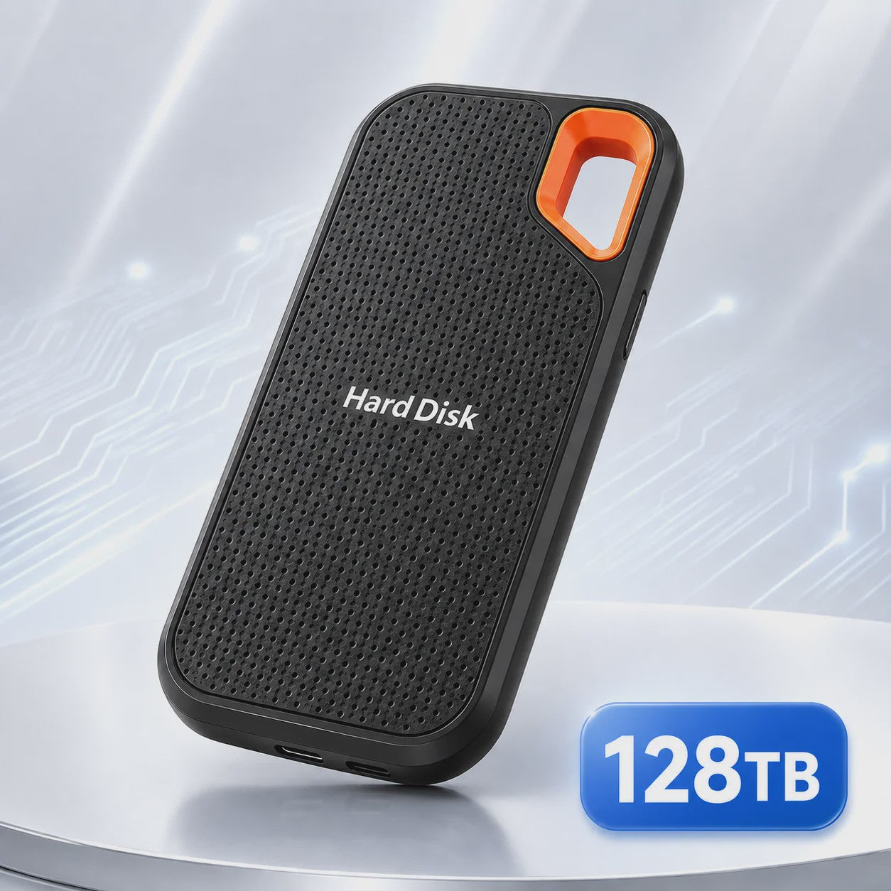 Compacte Externe SSD 1TB/2TB - Draagbare Opslag met USB 3.1 Type-C voor Laptop, MacOS & Telefoon
