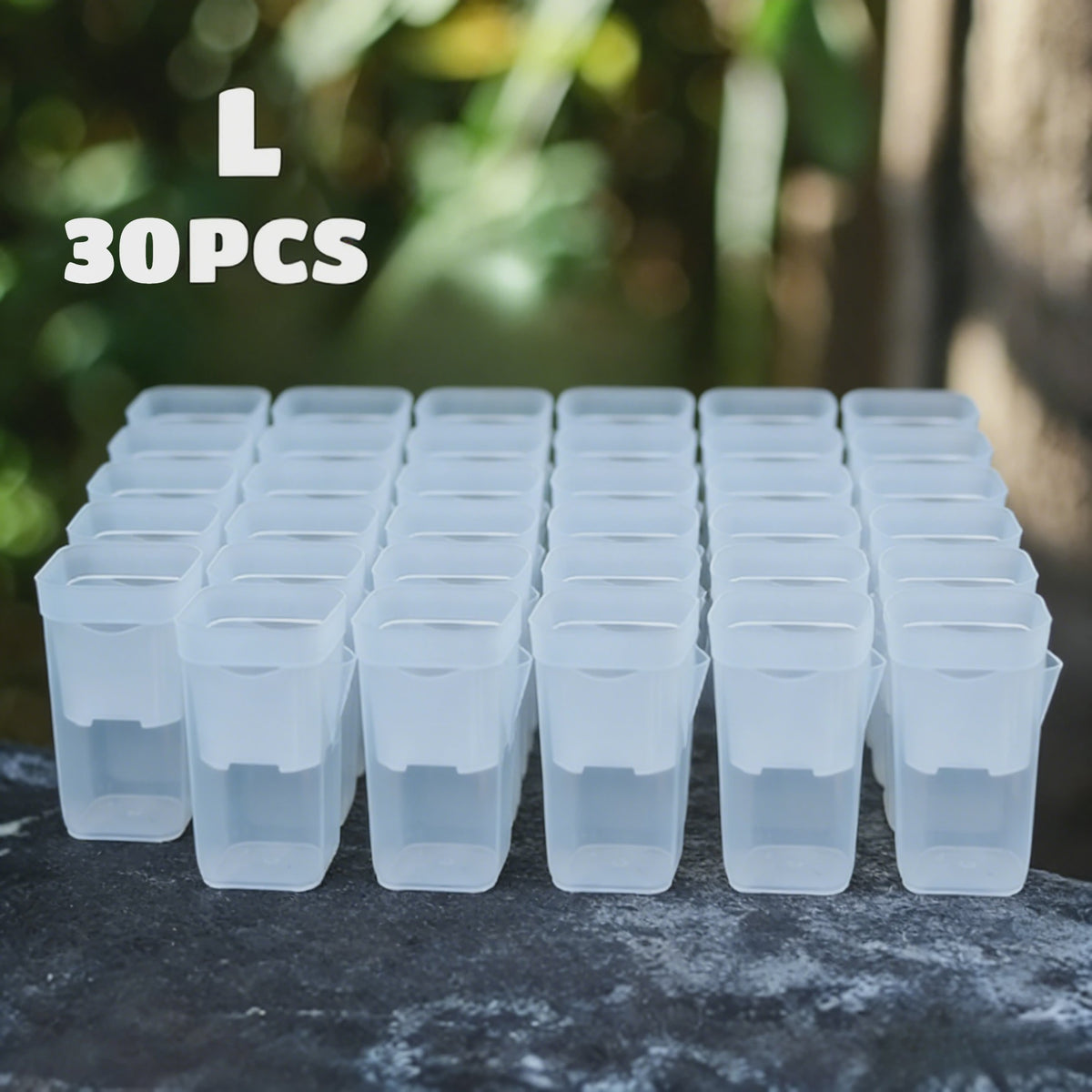 15x Zelfwaterende Plantenpotjes - Mini Kweekpotten met Reservoir