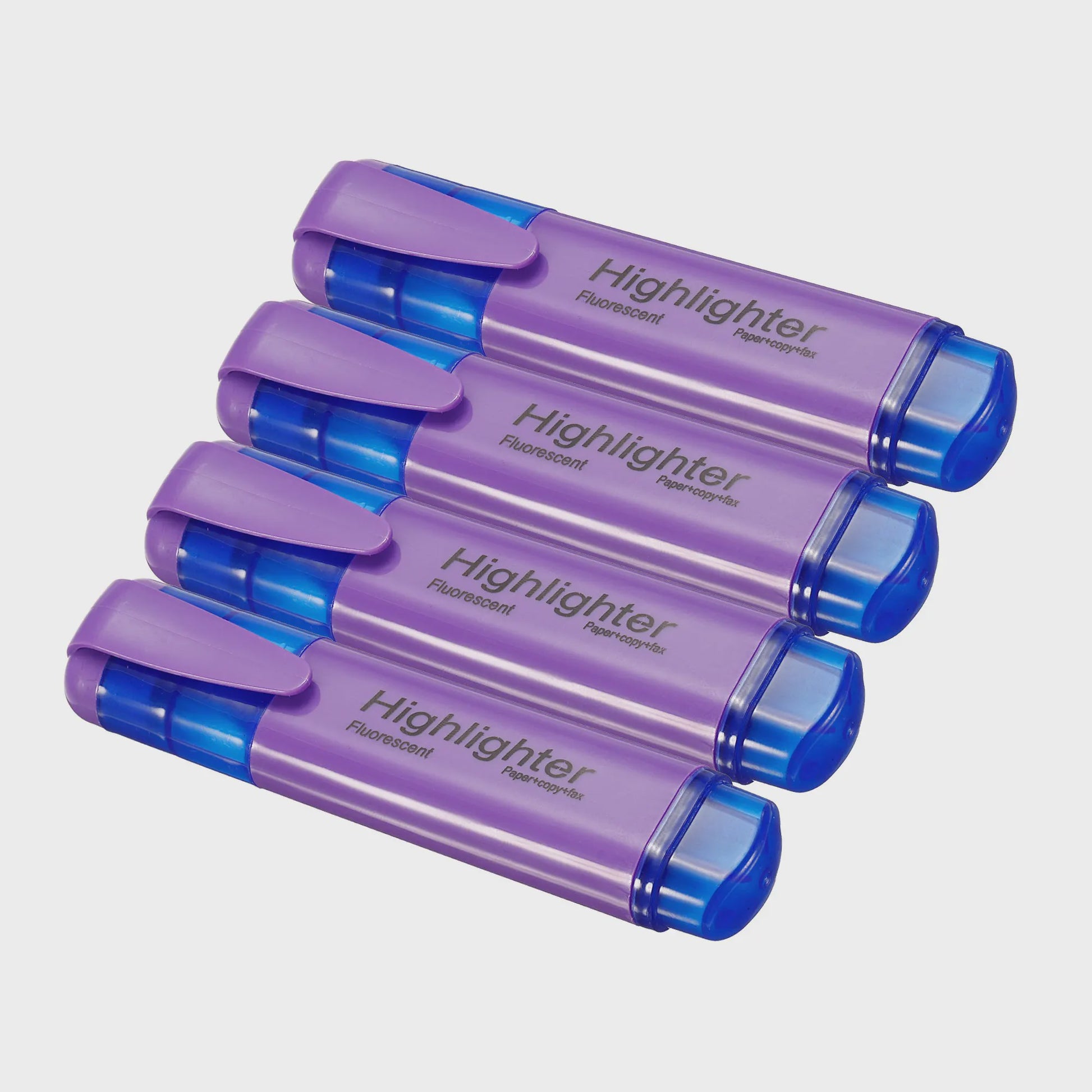 Set van 4 of 6 Fluorescerende Highlighters met Brede Stift - Ideaal voor Tekenen, Markeren en Kantoor