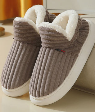 Herenslippers Winter Laarzen - Zachte Pluche & Katoen, Warm & Comfortabel voor Binnen