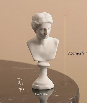 Griekse Mythologie Apollo buste sculptuur van hars - Klassieke God van het Zonlicht