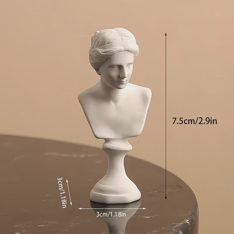 Griekse Mythologie Apollo buste sculptuur van hars - Klassieke God van het Zonlicht