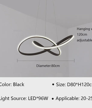 Moderne LED Hanglamp - Stijlvolle Verlichting voor Woonkamer, Eetkamer & Slaapkamer