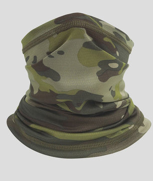 Veelzijdige Camouflage Nekwarmer & Buff - Ademend & UV Beschermend voor Outdoor Sport
