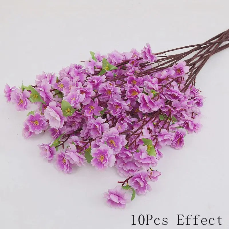 Kunstbloemen Boeket Sakura Takken - Sfeervolle Decoratie voor Huis, Feest & Bruiloft